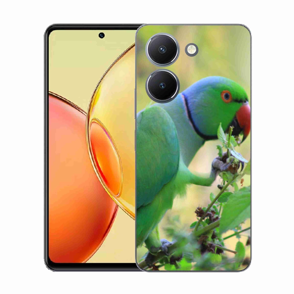 Gélový kryt mmCase na Vivo Y36 - papagáj Alexandr