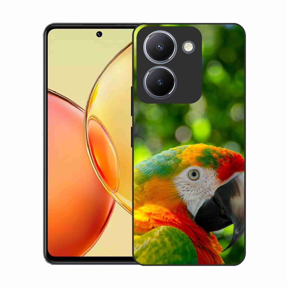 Gélový kryt mmCase na Vivo Y36 - papagáj ara 3