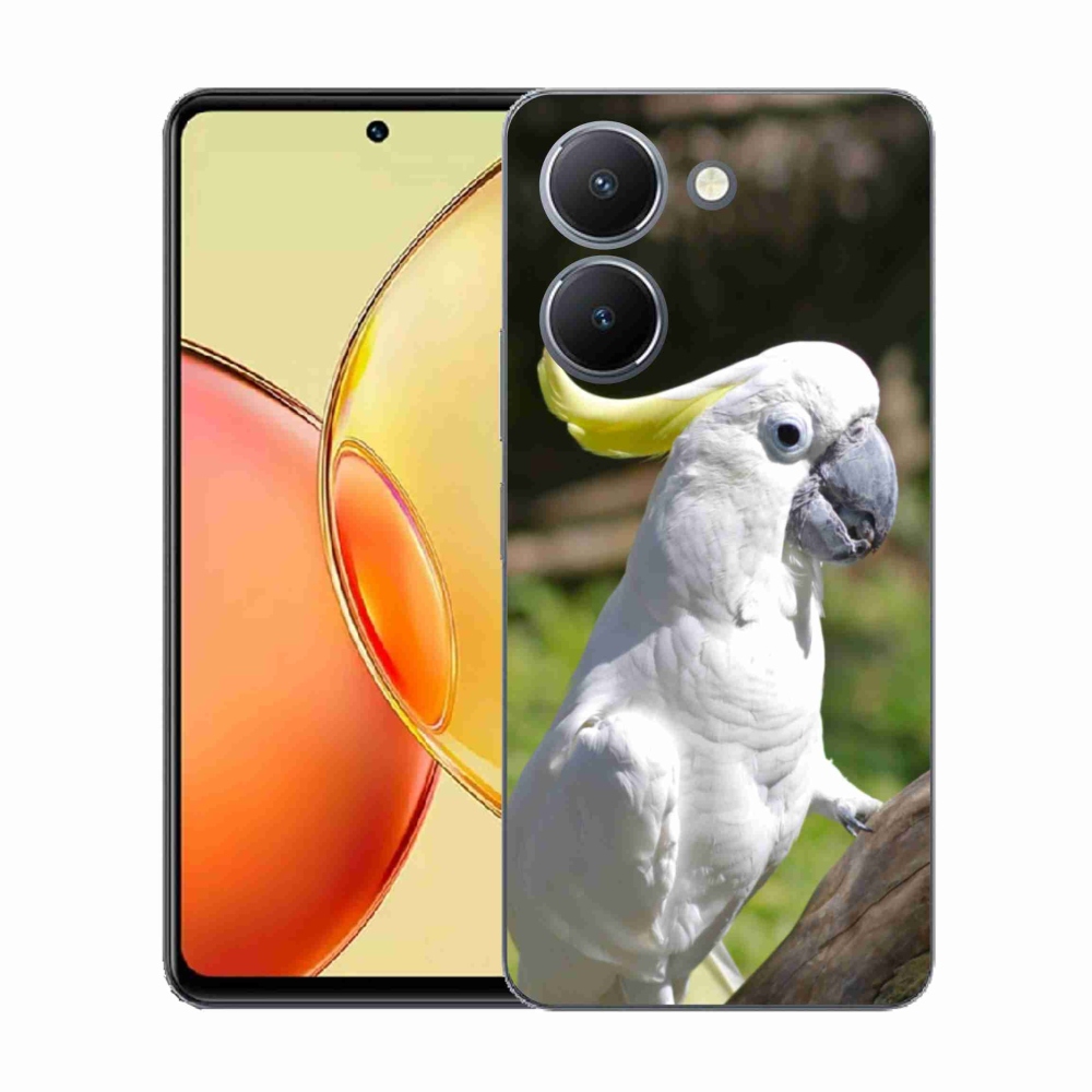 Gélový kryt mmCase na Vivo Y36 - papagáj kakadu 2
