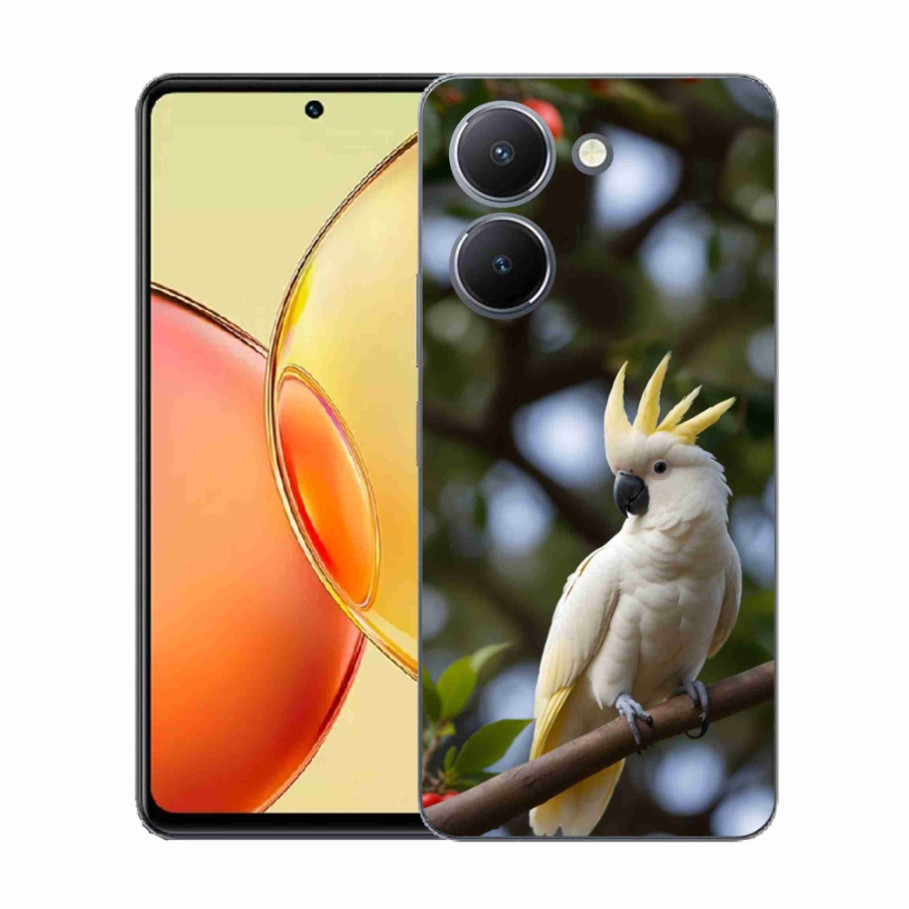 Gélový kryt mmCase na Vivo Y36 - papagáj kakadu 3