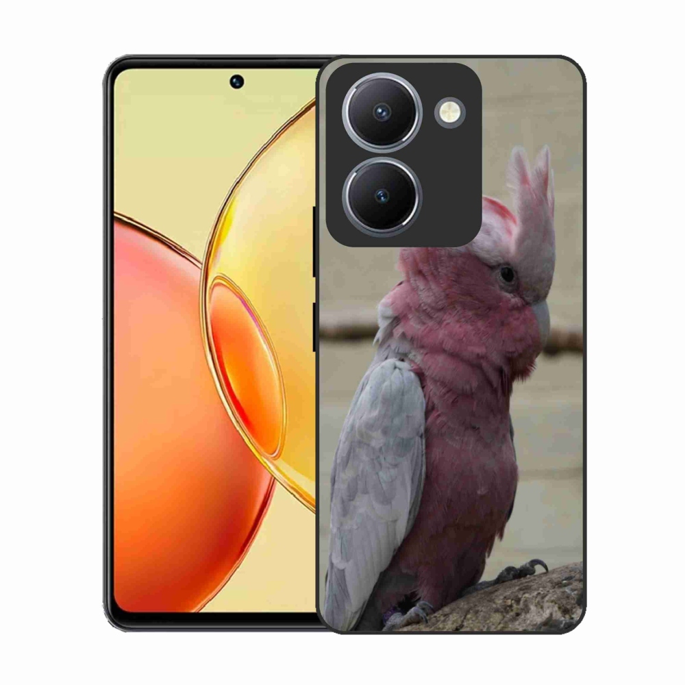 Gélový kryt mmCase na Vivo Y36 - papagáj kakadu ružový