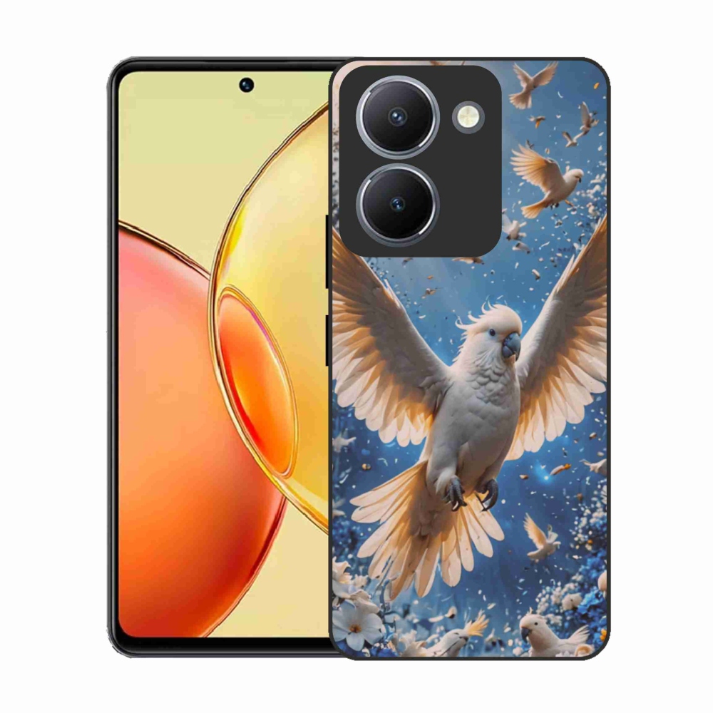 Gélový kryt mmCase na Vivo Y36 - papagáj kakadu