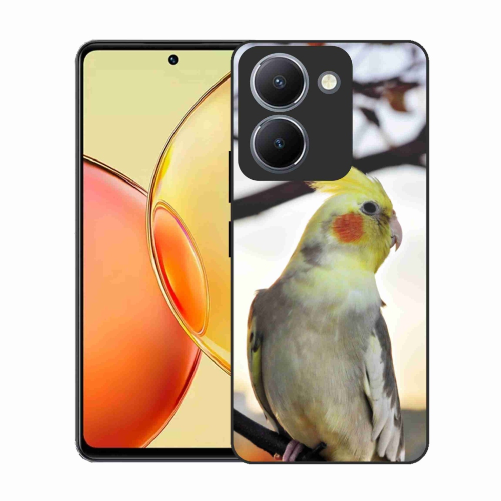 Gélový kryt mmCase na Vivo Y36 - papagáj korela