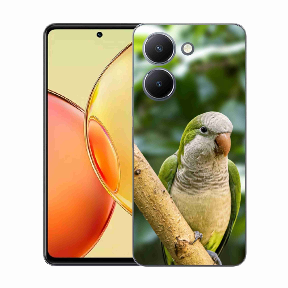 Gélový kryt mmCase na Vivo Y36 - papagáj mníšok