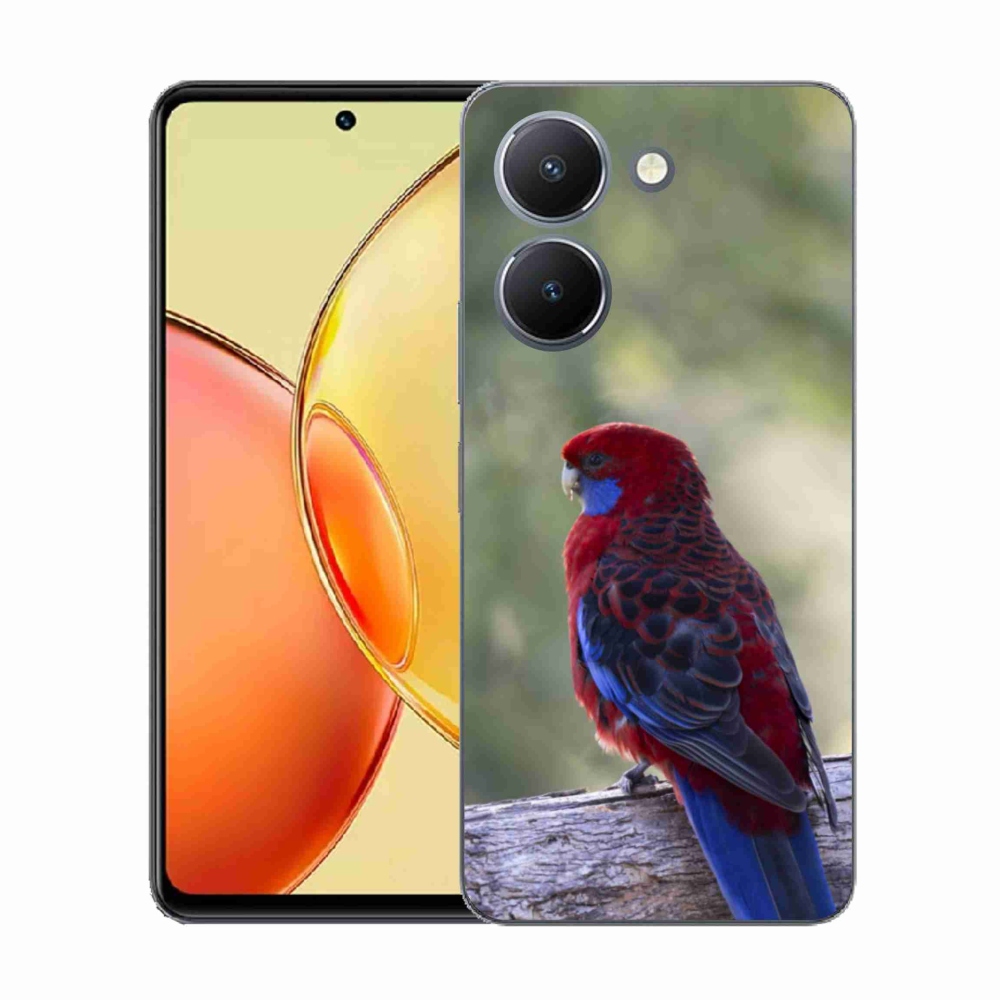 Gélový kryt mmCase na Vivo Y36 - papagáj rosela