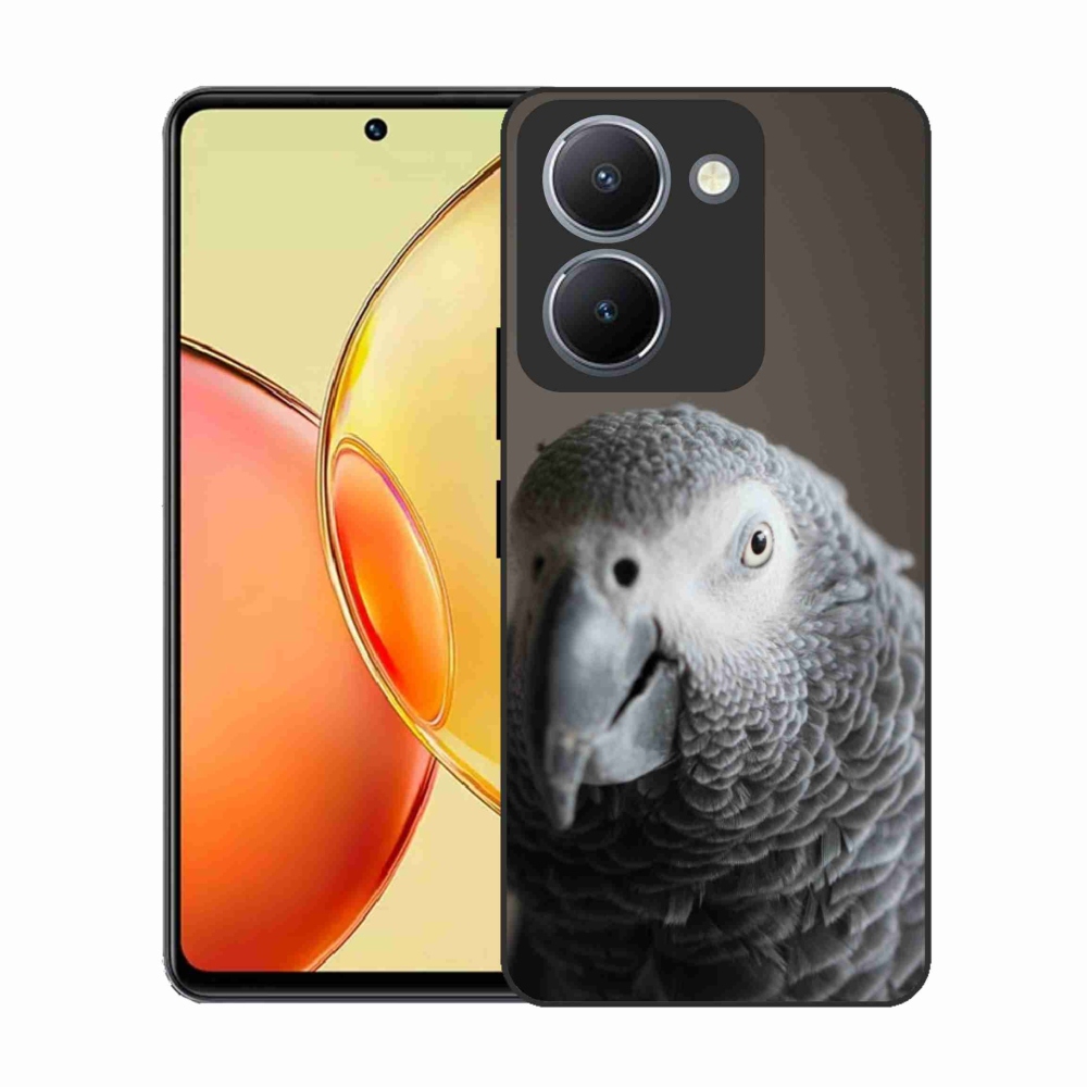 Gélový kryt mmCase na Vivo Y36 - papagáj žako 2