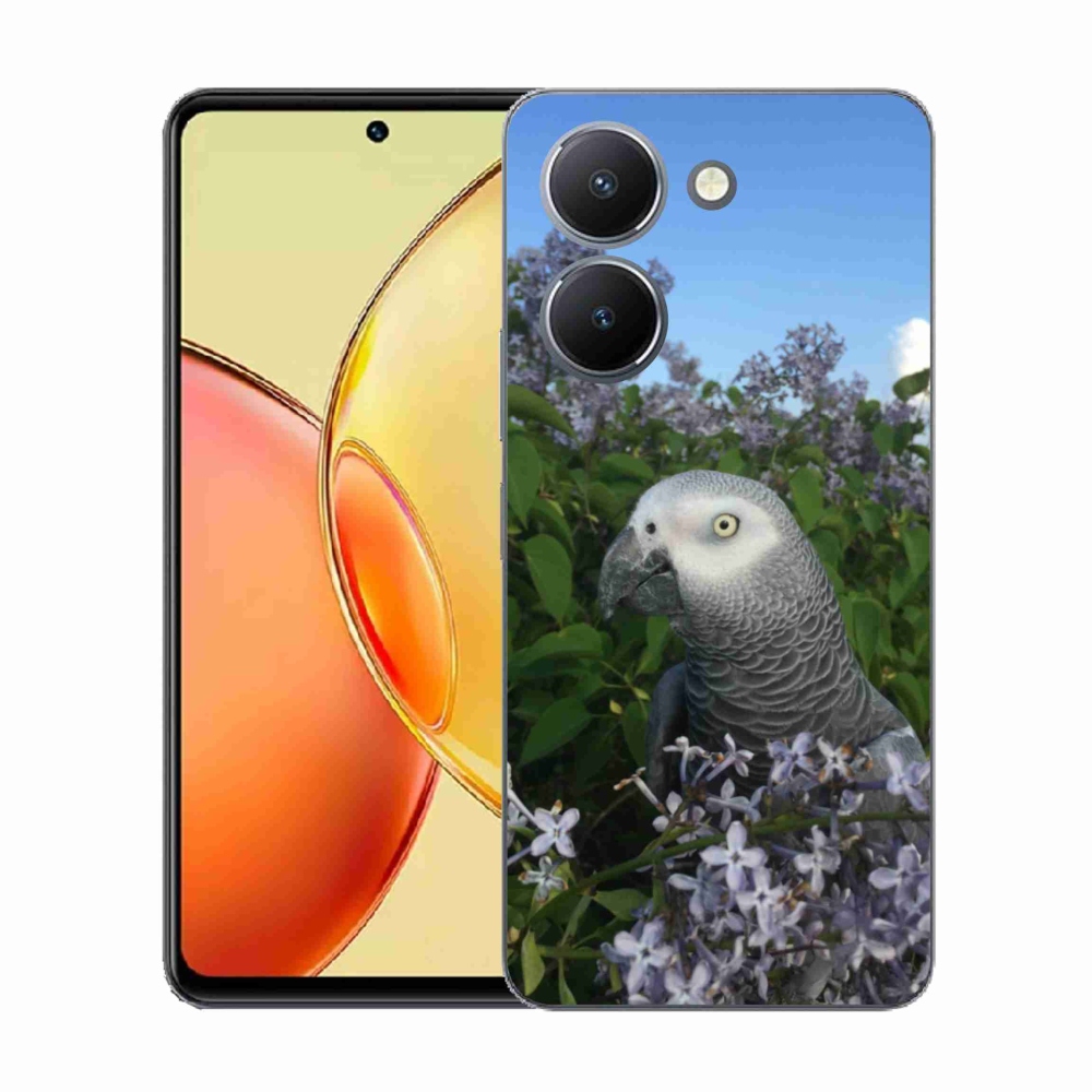 Gélový kryt mmCase na Vivo Y36 - papagáj žako