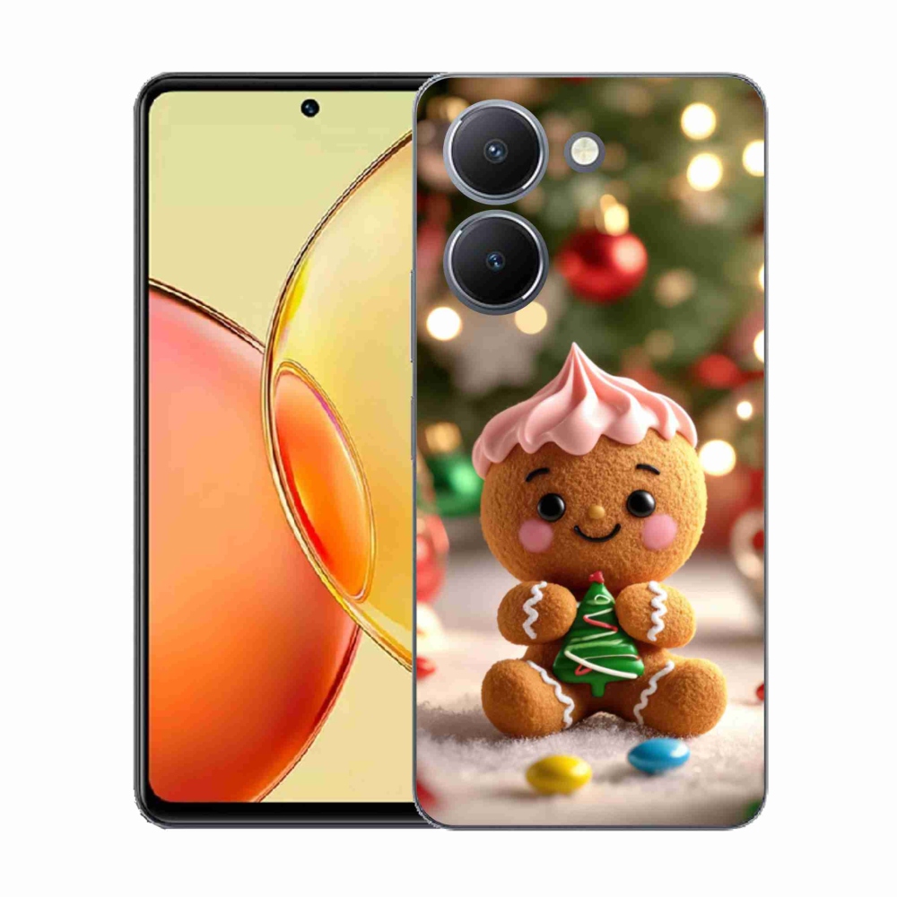 Gélový kryt mmCase na Vivo Y36 - perníček
