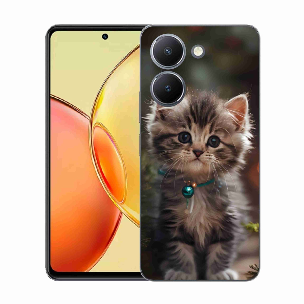 Gélový kryt mmCase na Vivo Y36 - roztomilé mačiatko 11