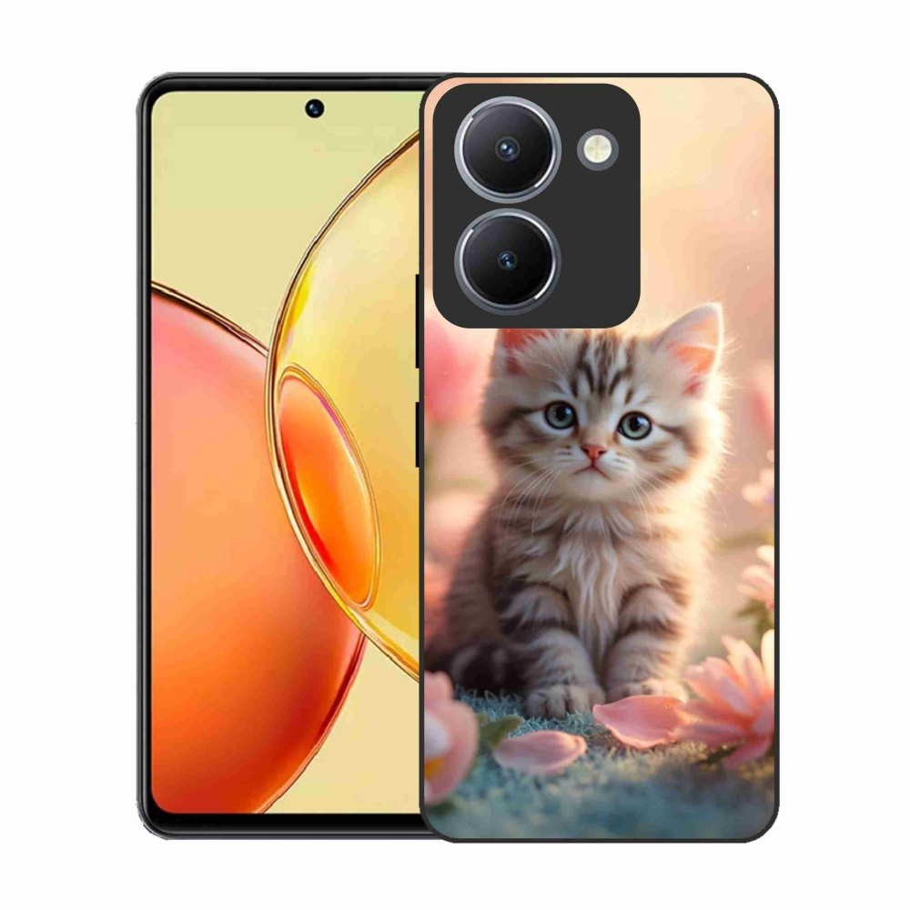 Gélový kryt mmCase na Vivo Y36 - roztomilé mačiatko 8