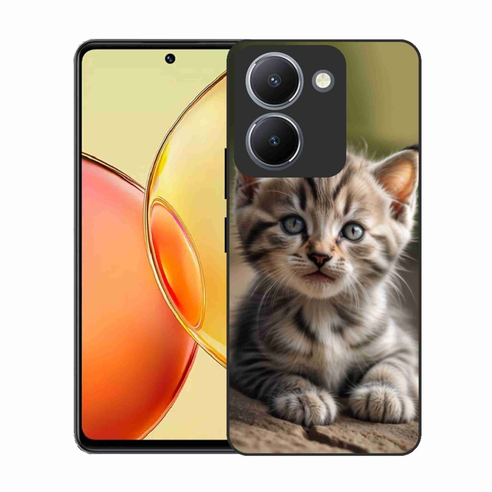 Gélový kryt mmCase na Vivo Y36 - roztomilé mačiatko 9