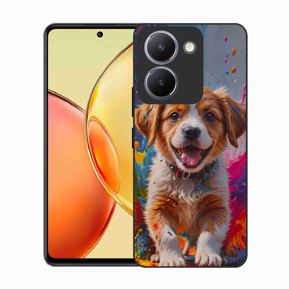 Gélový kryt mmCase na Vivo Y36 - roztomilé šteňa 3