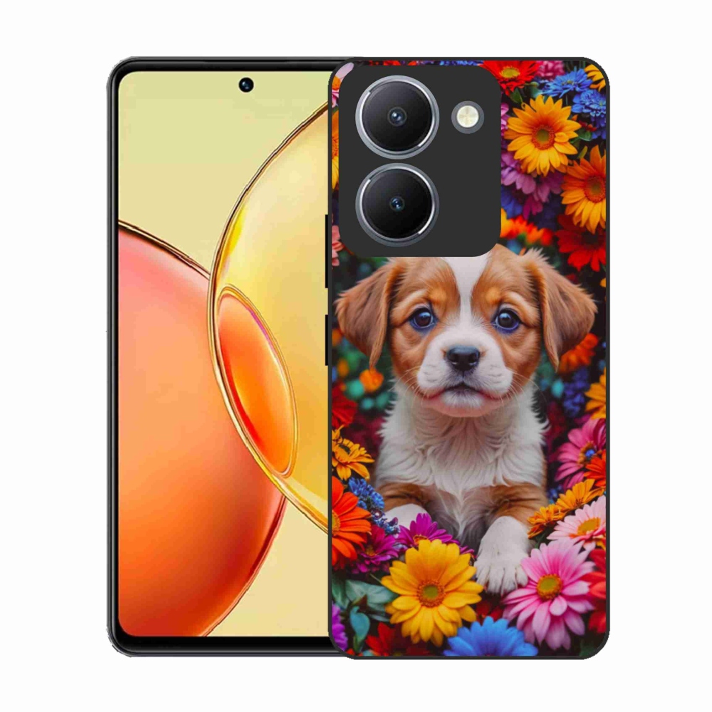 Gélový kryt mmCase na Vivo Y36 - roztomilé šteňa