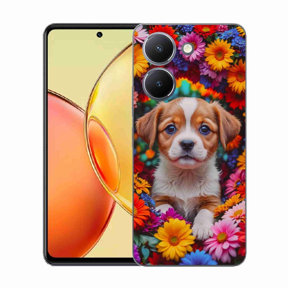 Gélový kryt mmCase na Vivo Y36 - roztomilé šteňa