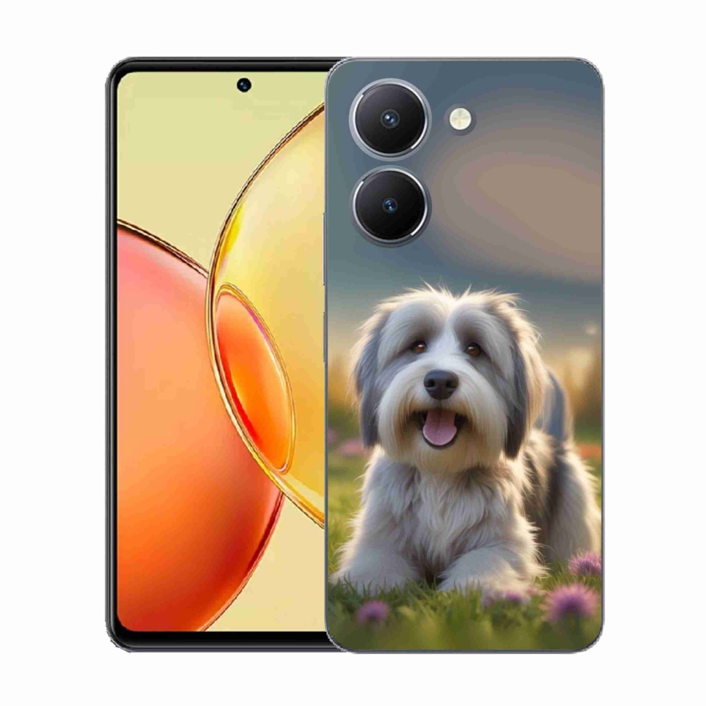 Gélový kryt mmCase na Vivo Y36 - roztomilý havanský psík