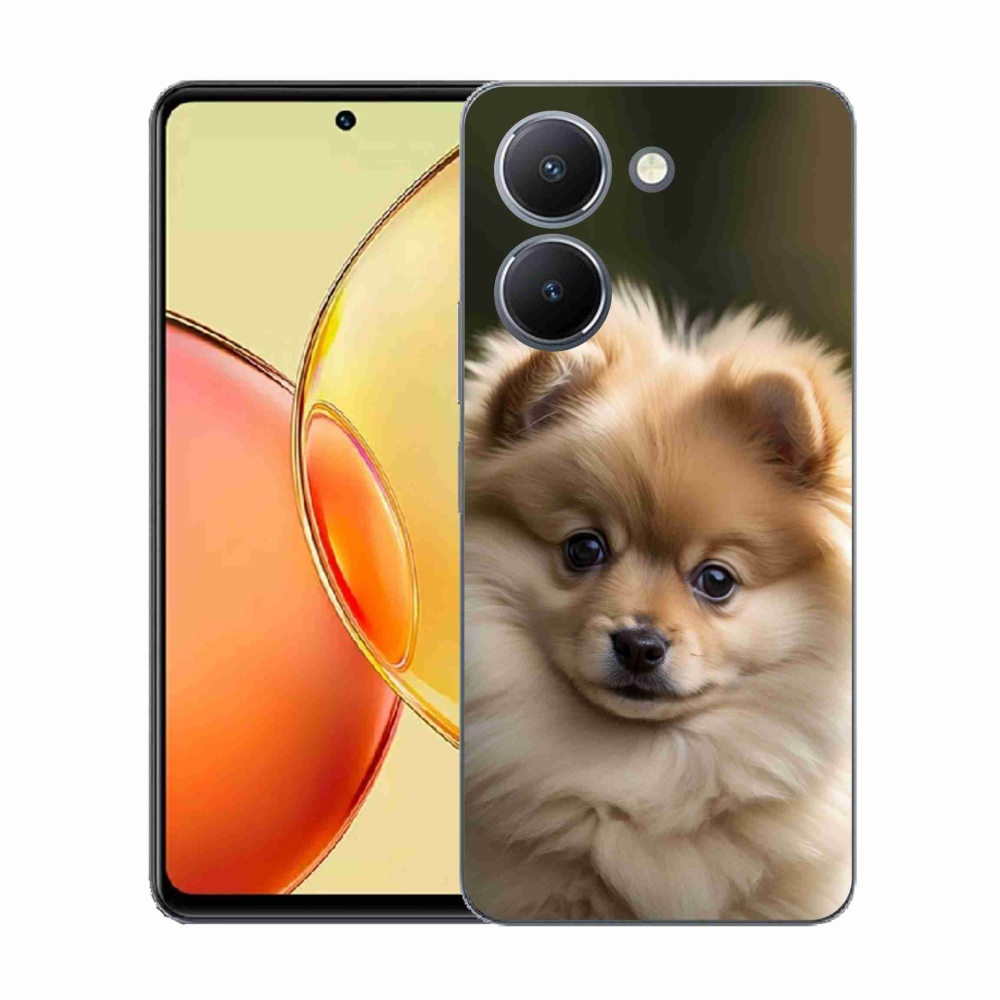 Gélový kryt mmCase na Vivo Y36 - roztomilý pomeranian 2