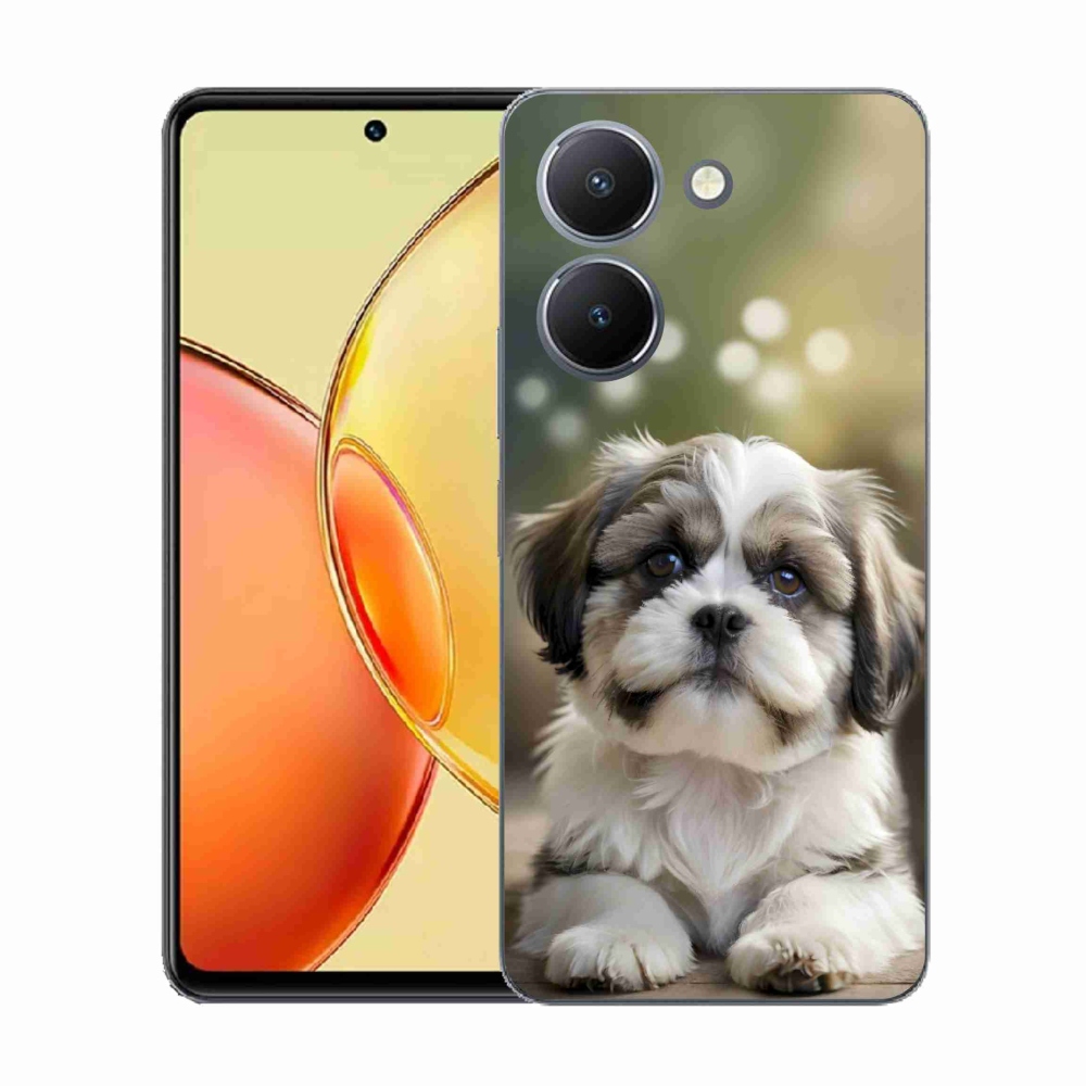 Gélový kryt mmCase na Vivo Y36 - roztomilý shih-tzu