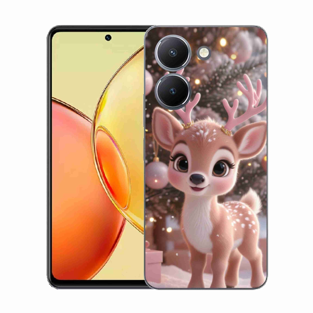 Gélový kryt mmCase na Vivo Y36 - roztomilý sob