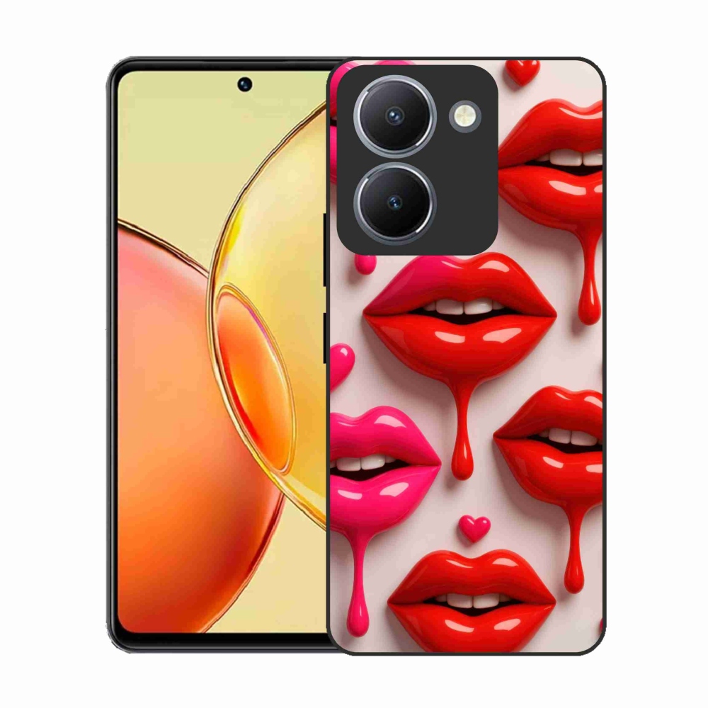 Gélový kryt mmCase na Vivo Y36 - pery 2