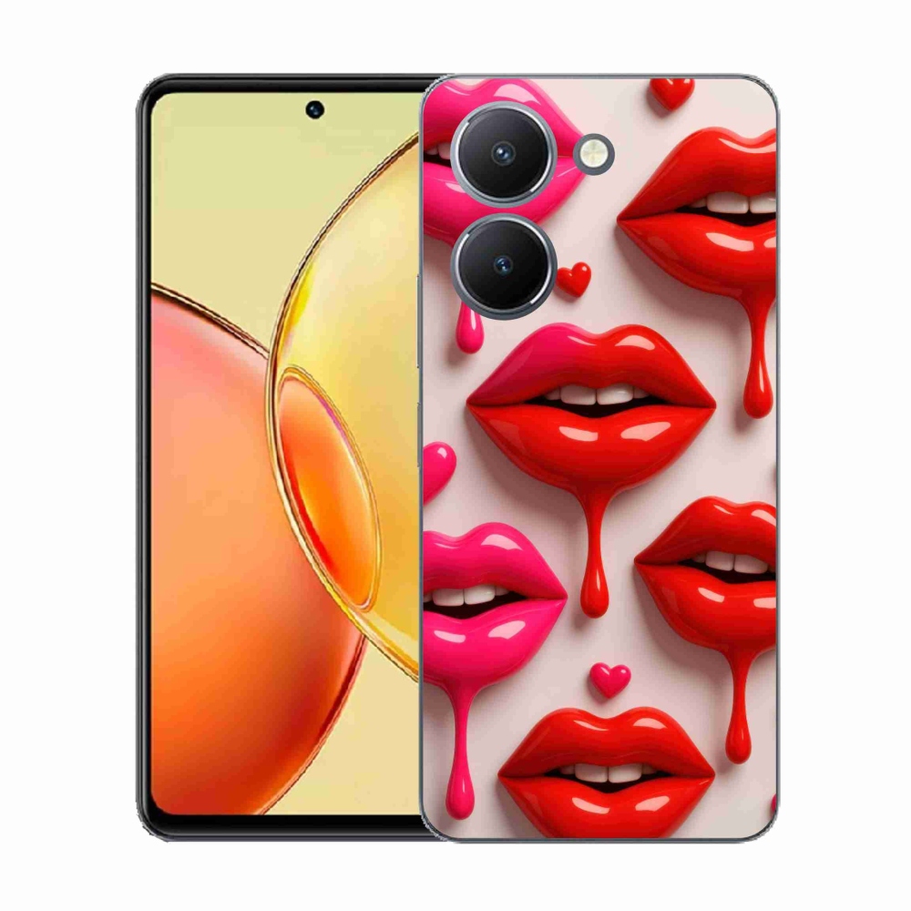 Gélový kryt mmCase na Vivo Y36 - pery 2
