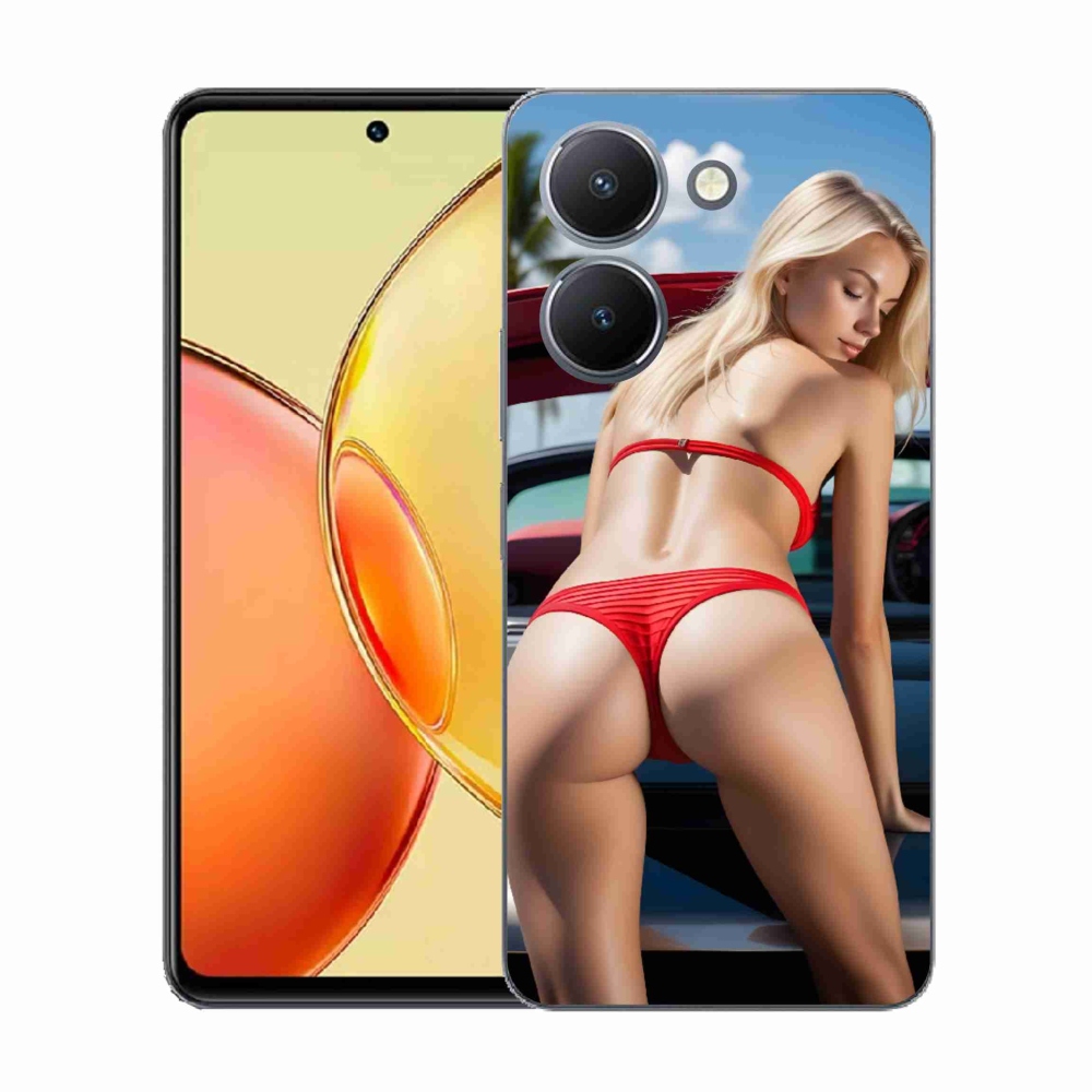 Gélový kryt mmCase na Vivo Y36 - sexy žena 2
