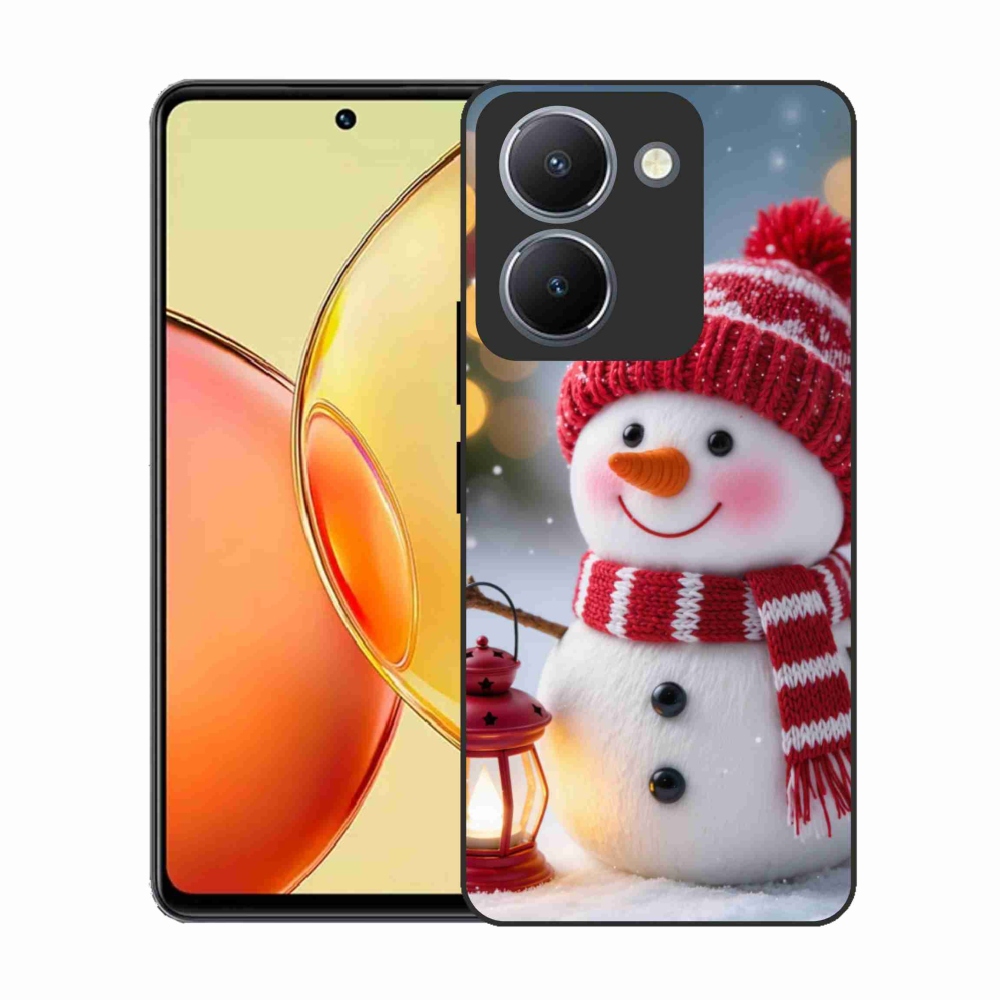 Gélový kryt mmCase na Vivo Y36 - snehuliak 2