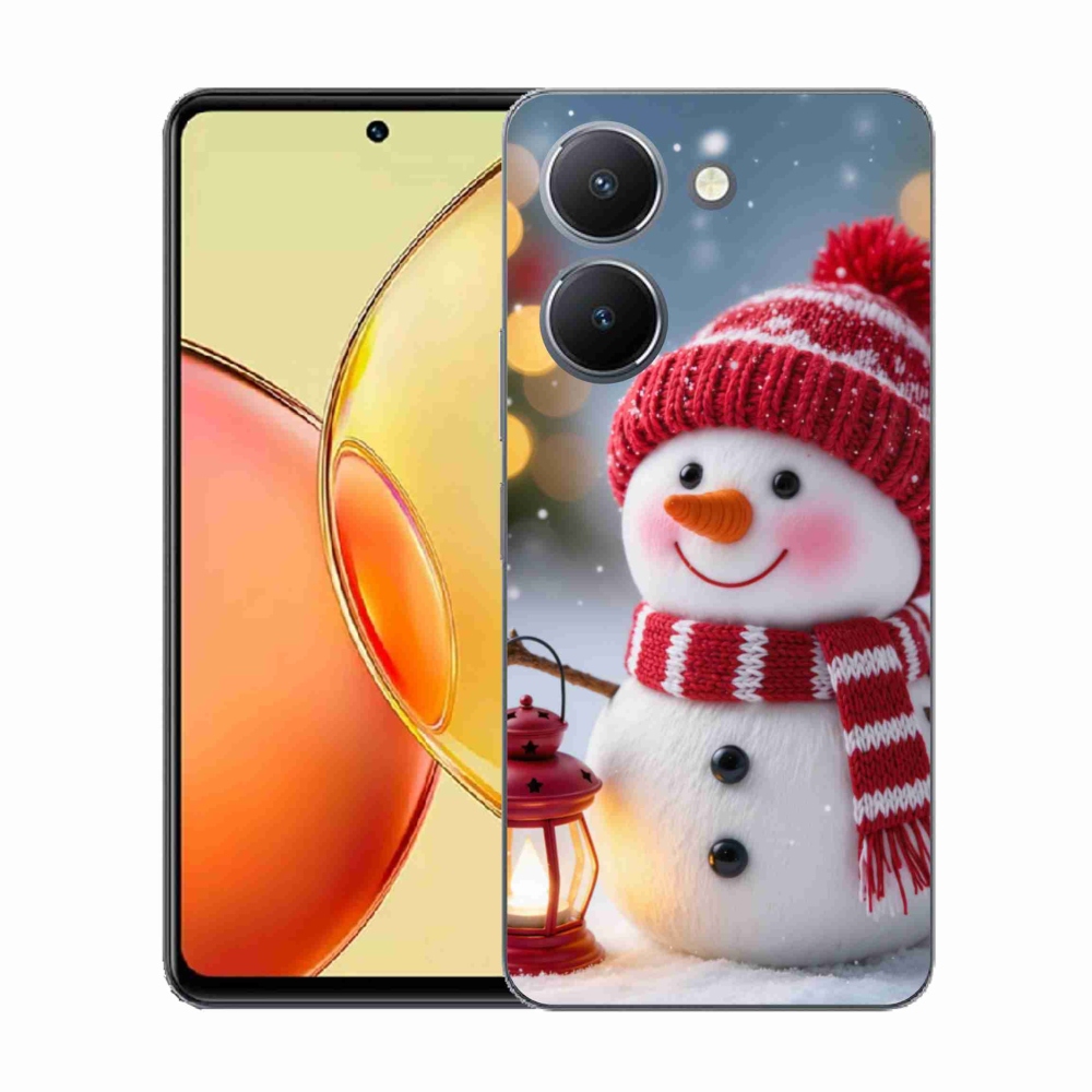 Gélový kryt mmCase na Vivo Y36 - snehuliak 2