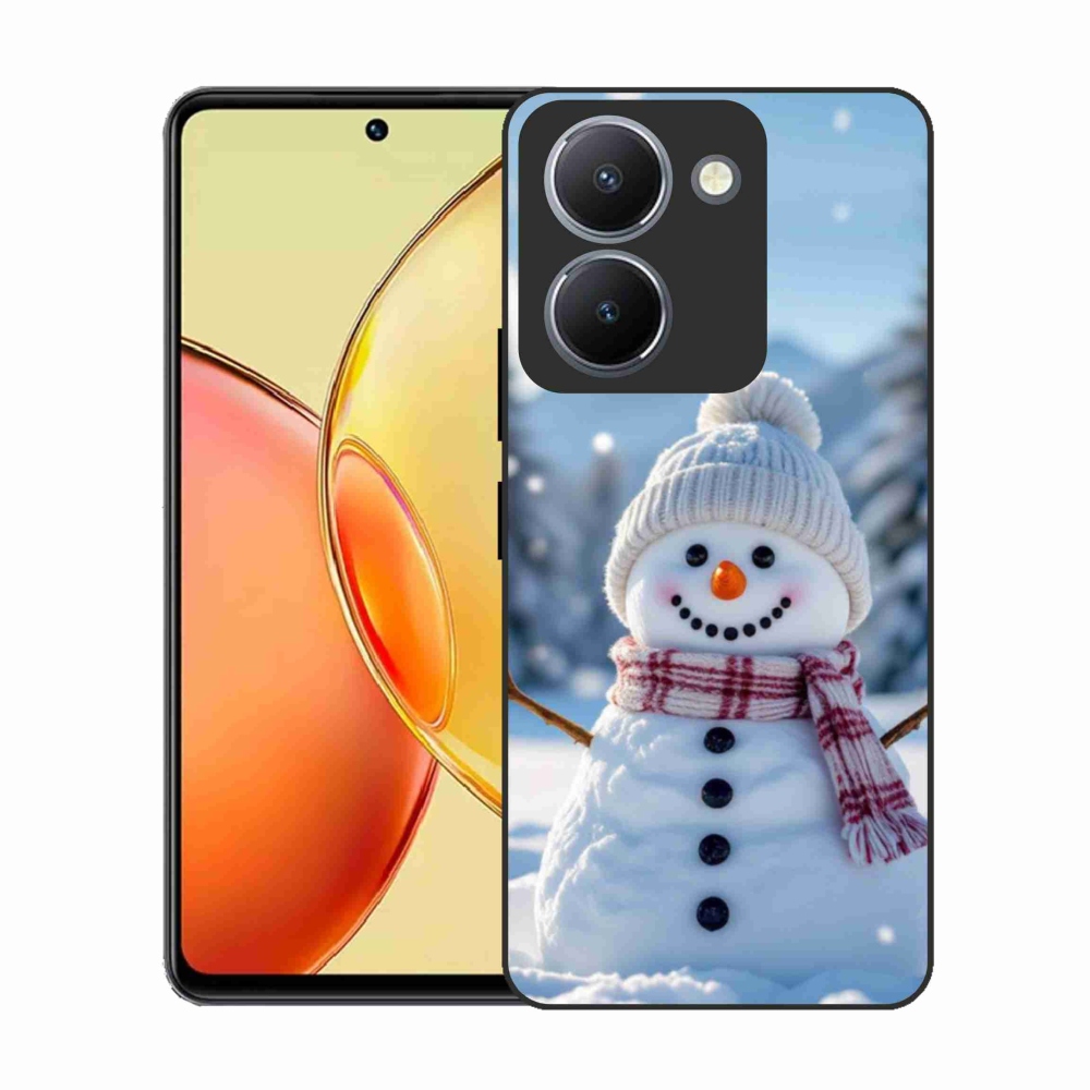 Gélový kryt mmCase na Vivo Y36 - snehuliak 3