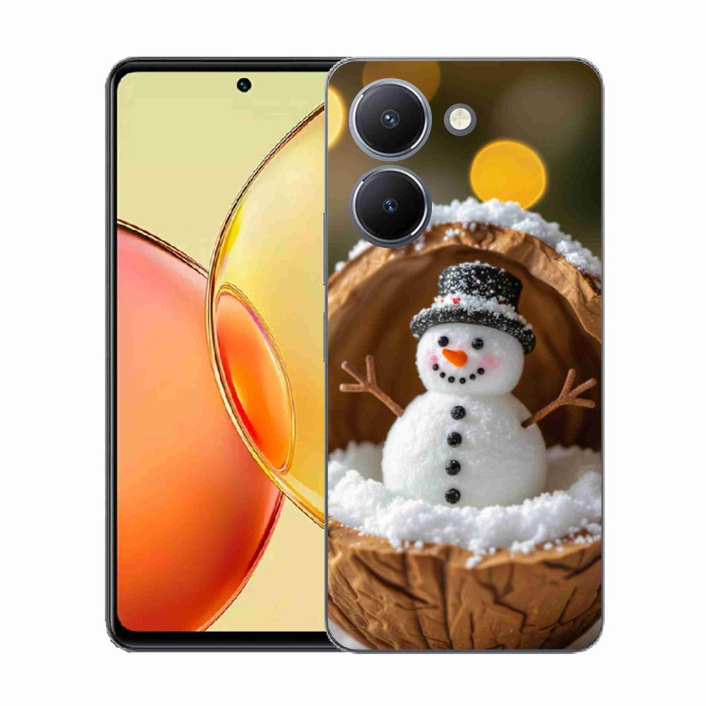 Gélový kryt mmCase na Vivo Y36 - snehuliak 4