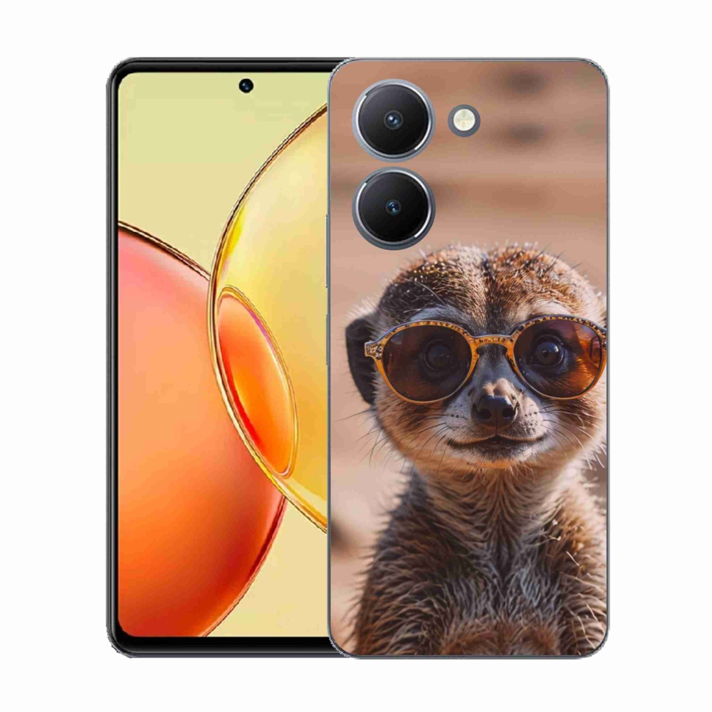 Gélový kryt mmCase na Vivo Y36 - štýlová surikata