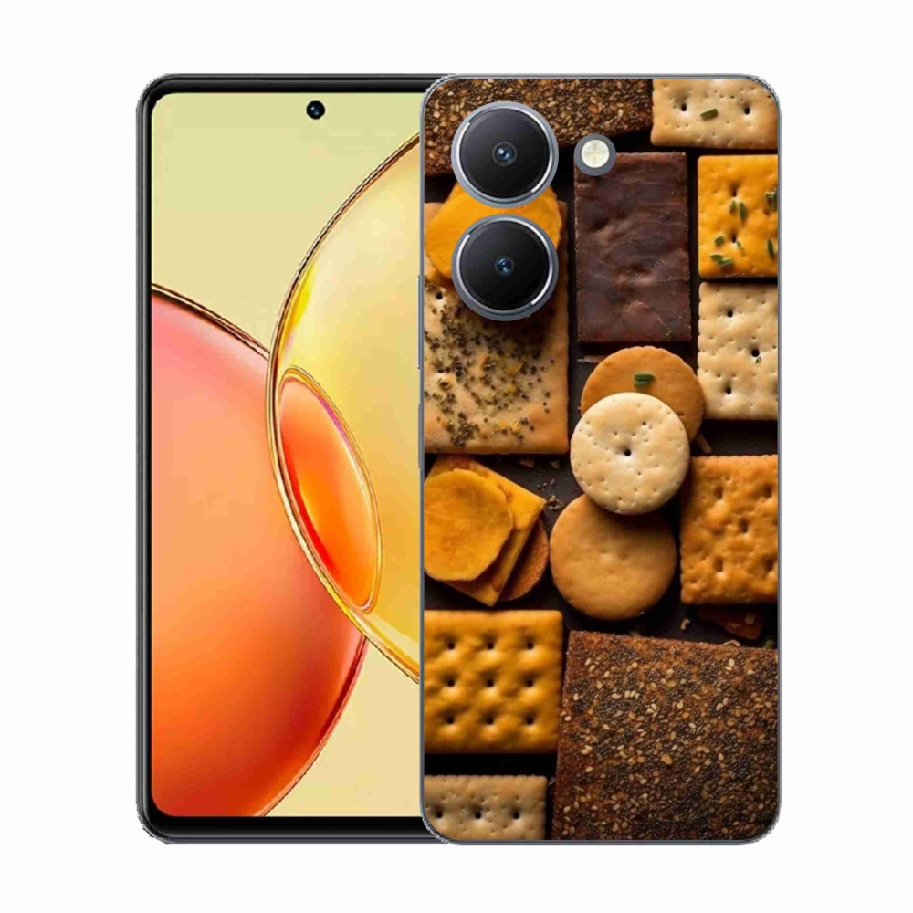 Gélový kryt mmCase na Vivo Y36 - sušienky