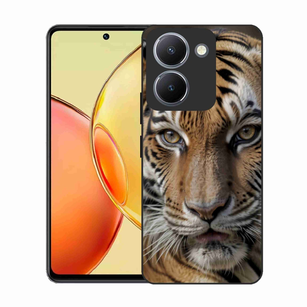 Gélový kryt mmCase na Vivo Y36 - tigrie pohľad