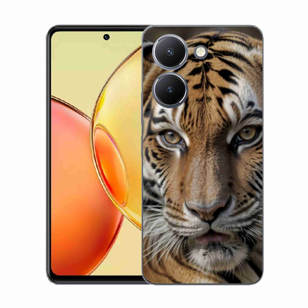 Gélový kryt mmCase na Vivo Y36 - tigrie pohľad