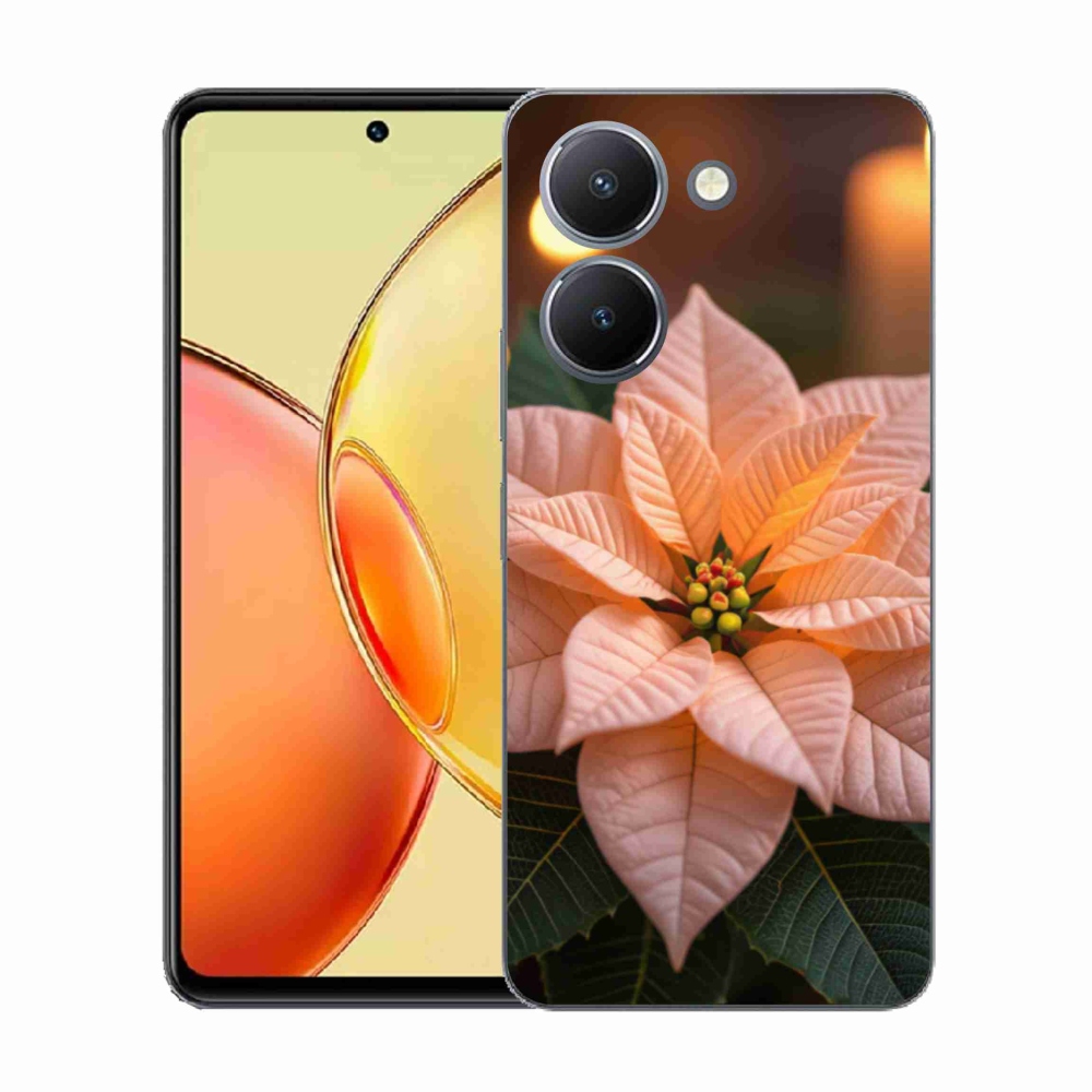 Gélový kryt mmCase na Vivo Y36 - vianočná hviezda