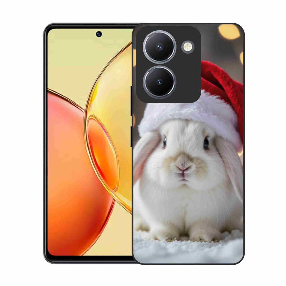 Gélový kryt mmCase na Vivo Y36 - vianočný králik