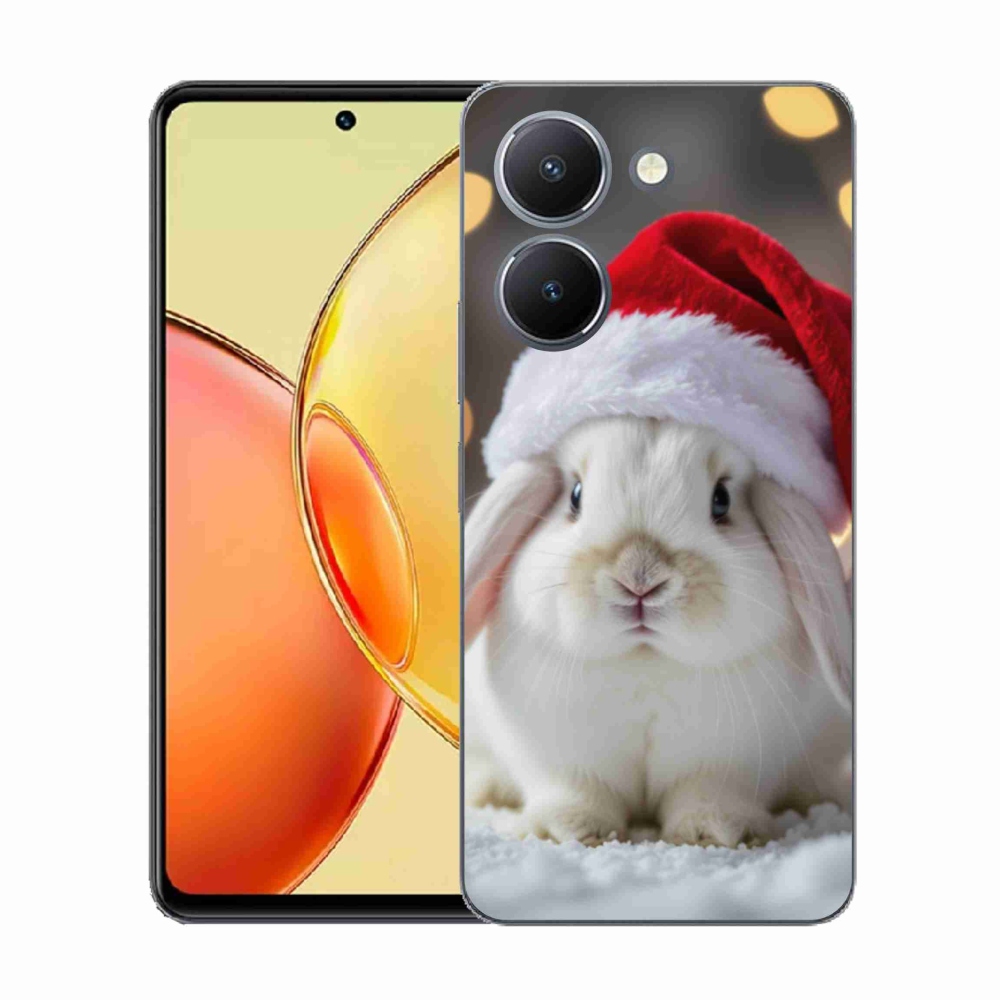 Gélový kryt mmCase na Vivo Y36 - vianočný králik