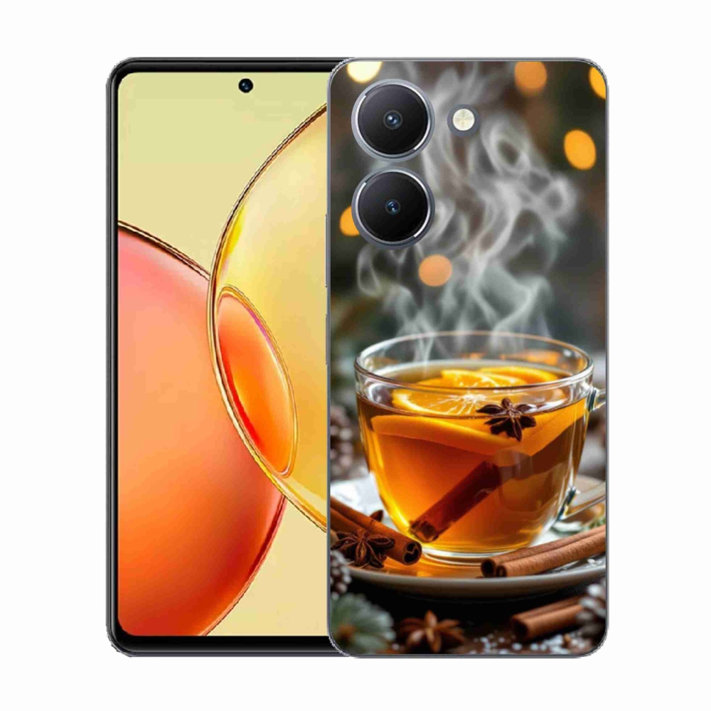Gélový kryt mmCase na Vivo Y36 - vianočný punč