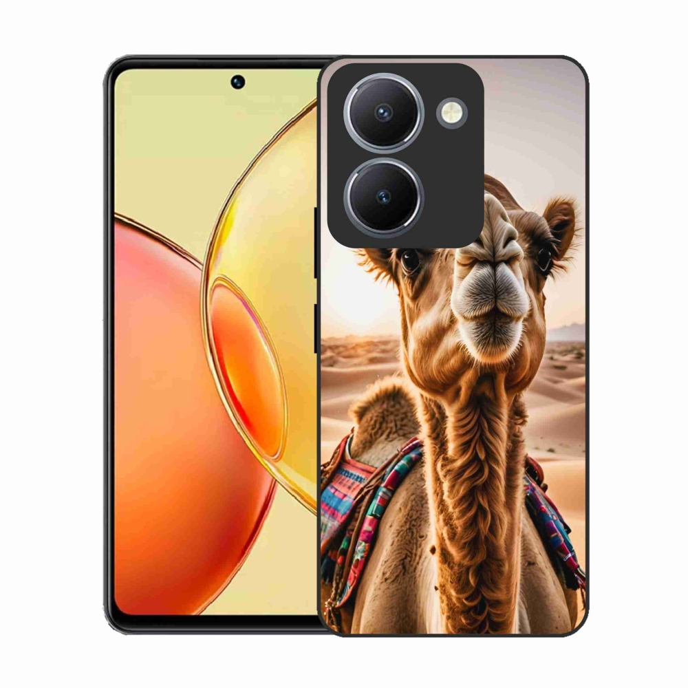 Gélový kryt mmCase na Vivo Y36 - ťava