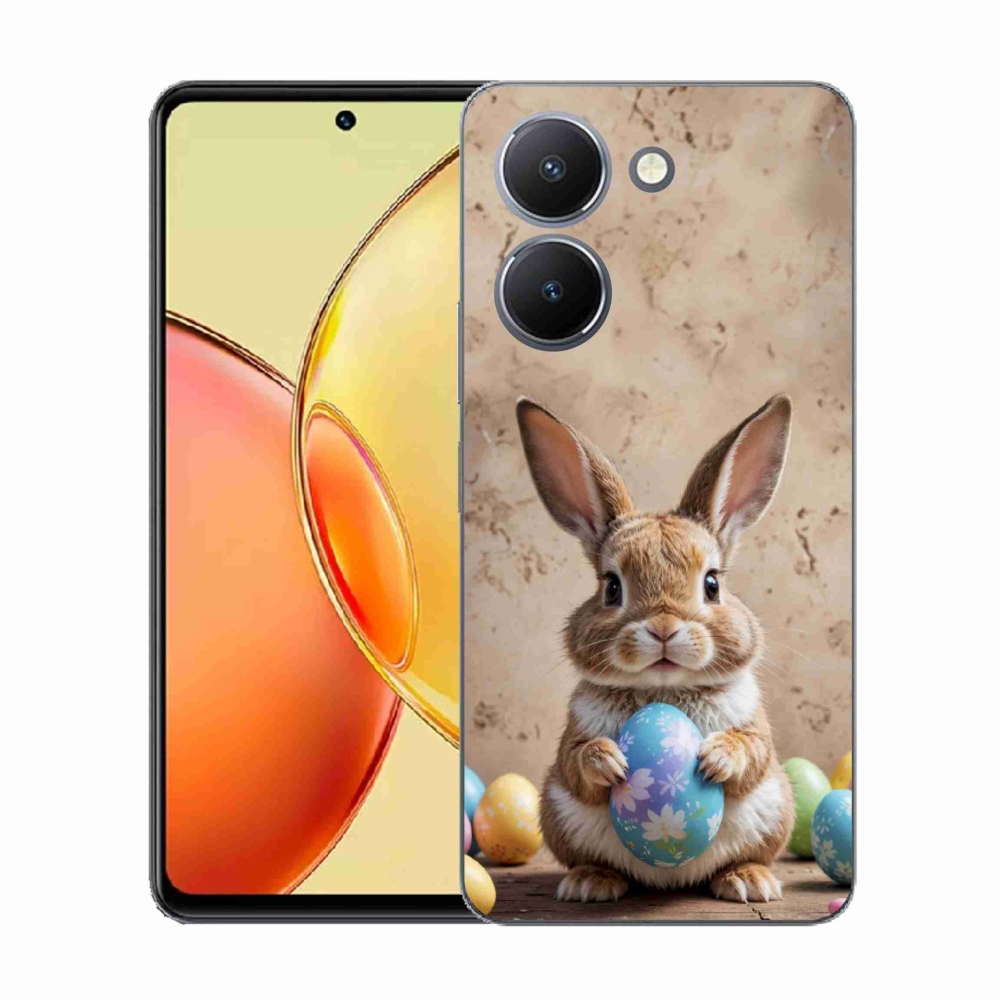 Gélový kryt mmCase na Vivo Y36 - veľkonočný zajačik