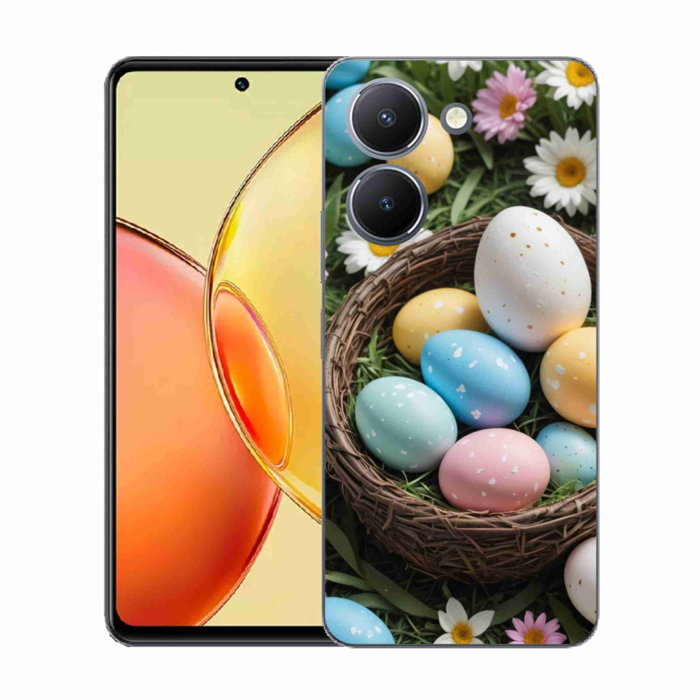 Gélový kryt mmCase na Vivo Y36 - veľkonočné vajíčka 2