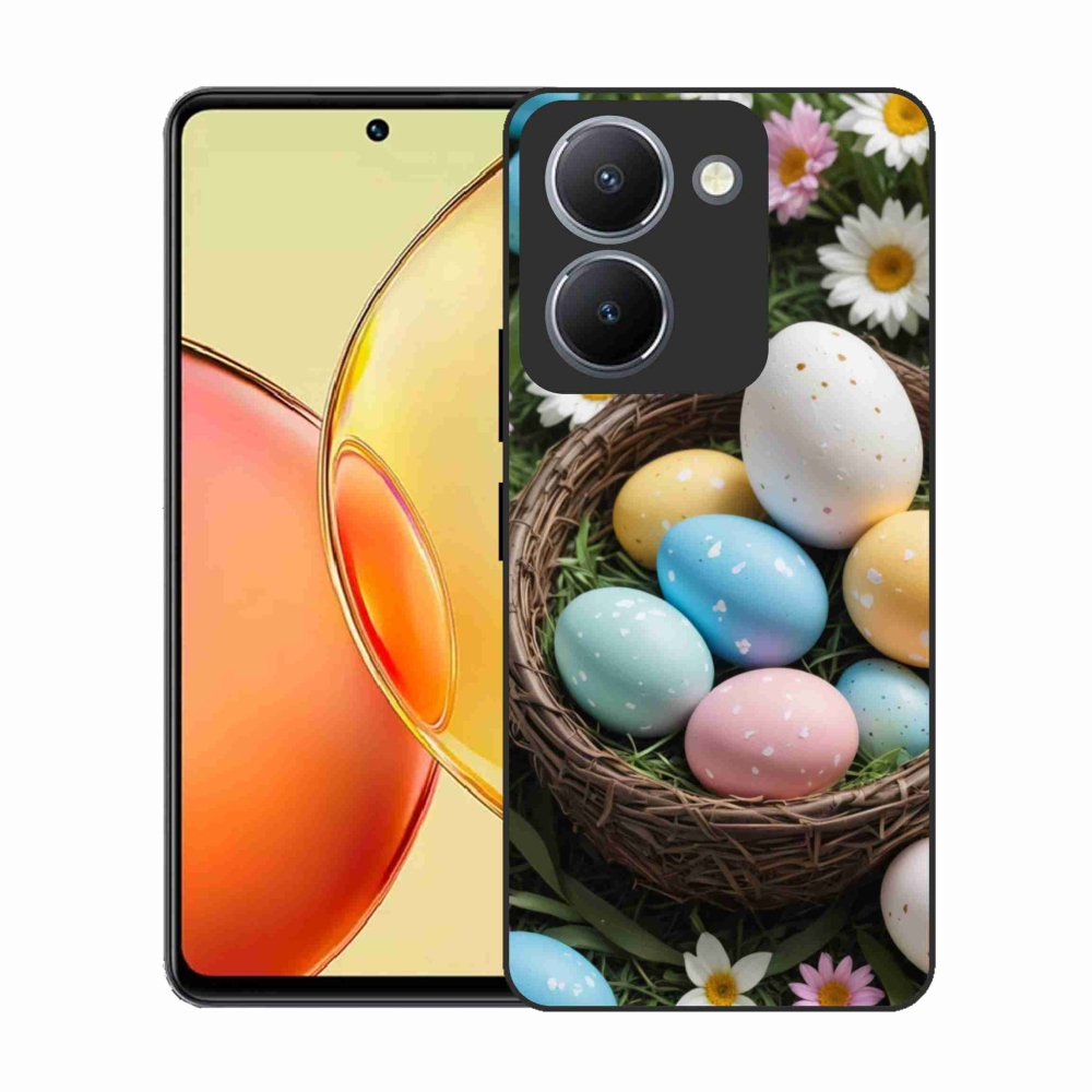 Gélový kryt mmCase na Vivo Y36 - veľkonočné vajíčka 2