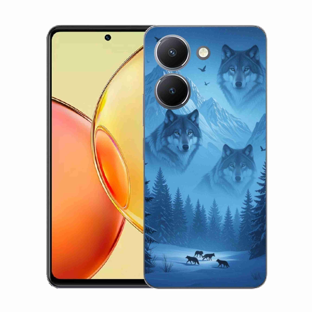 Gélový kryt mmCase na Vivo Y36 - vlčia svorka