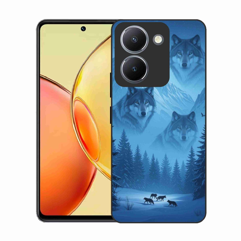 Gélový kryt mmCase na Vivo Y36 - vlčia svorka