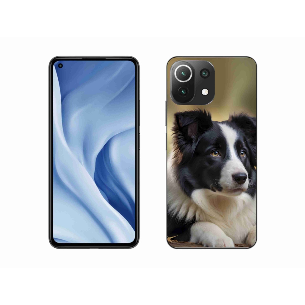 Gélový kryt mmCase na Xiaomi 11 Lite 5G NIE - border kólia 2