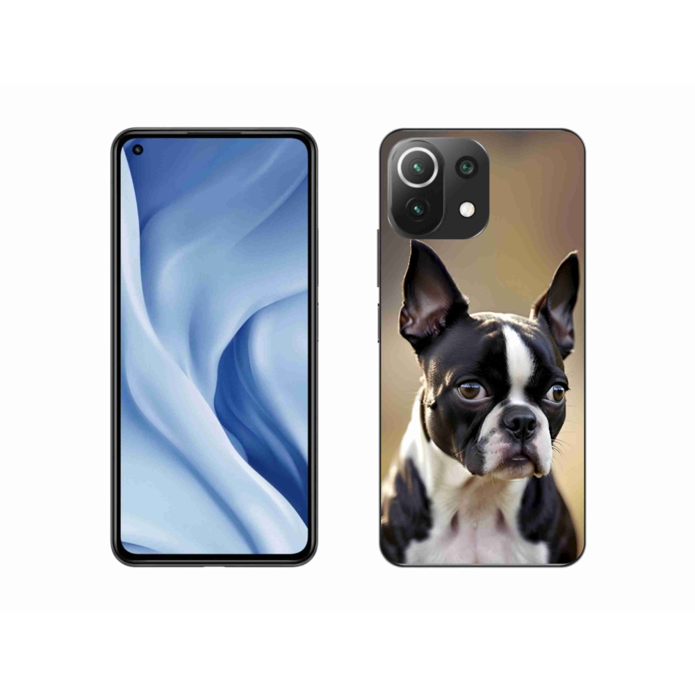 Gélový kryt mmCase na Xiaomi 11 Lite 5G NIE - bostonský teriér