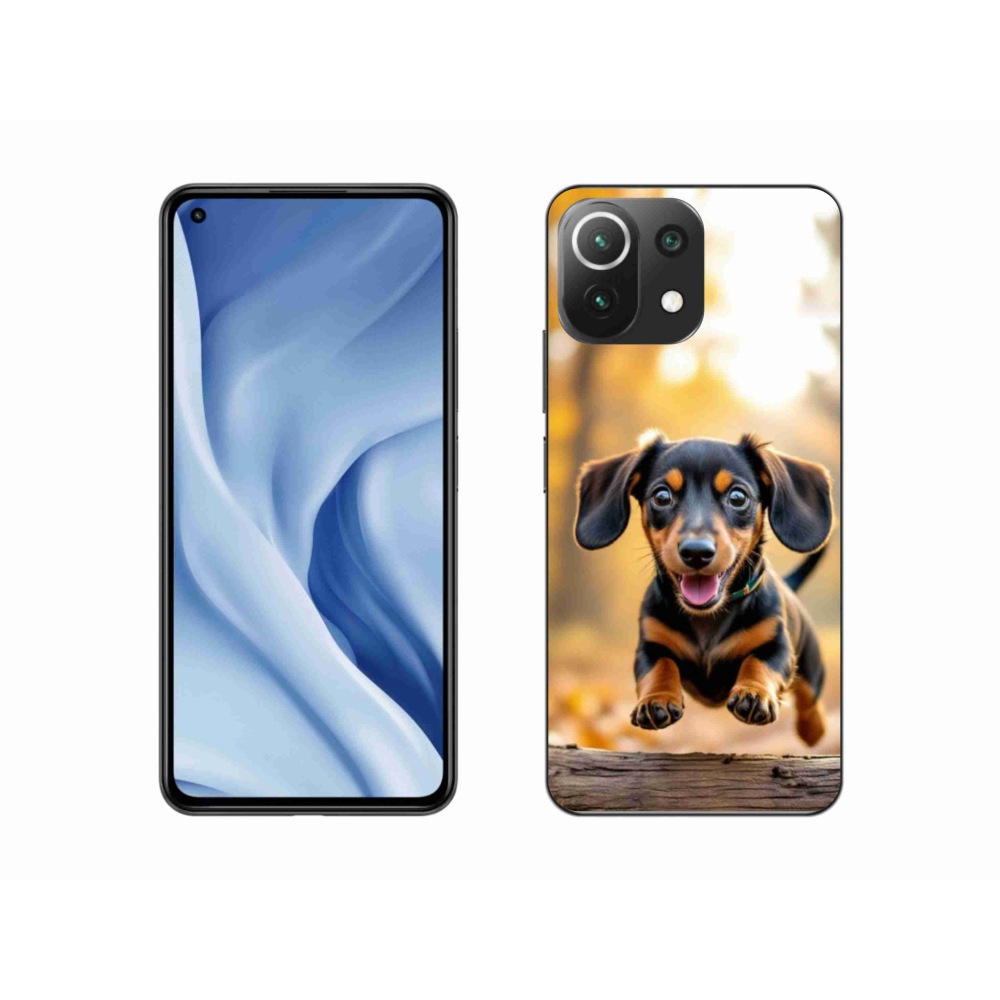 Gélový kryt mmCase na Xiaomi 11 Lite 5G NE - jazvečík 2