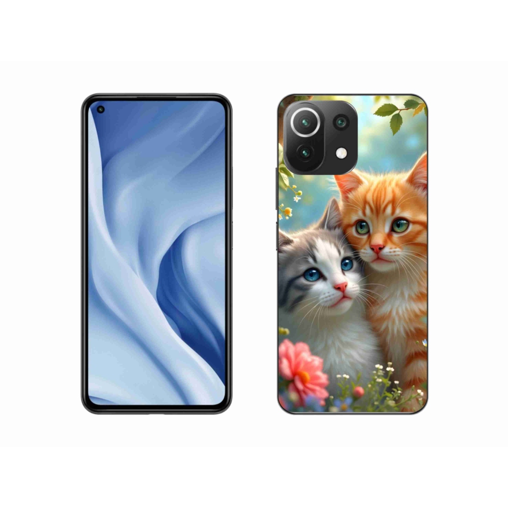 Gélový kryt mmCase na Xiaomi 11 Lite 5G NE - mačacia láska 2