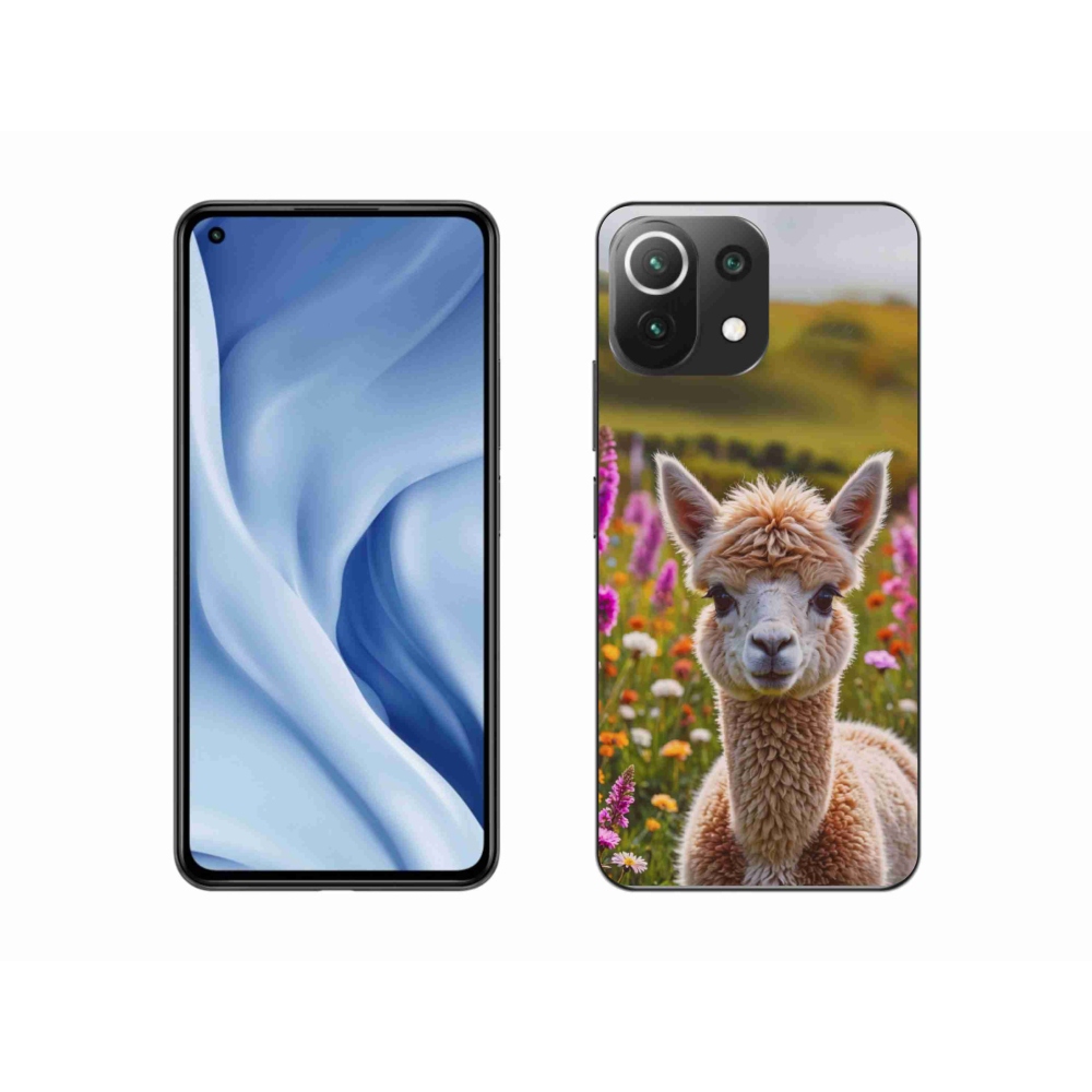 Gélový kryt mmCase na Xiaomi 11 Lite 5G NIE - lama na lúke