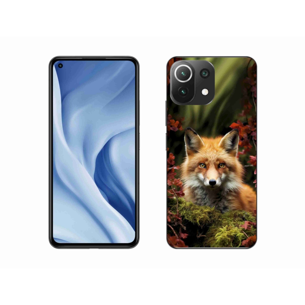 Gélový kryt mmCase na Xiaomi 11 Lite 5G NIE - líška v lese