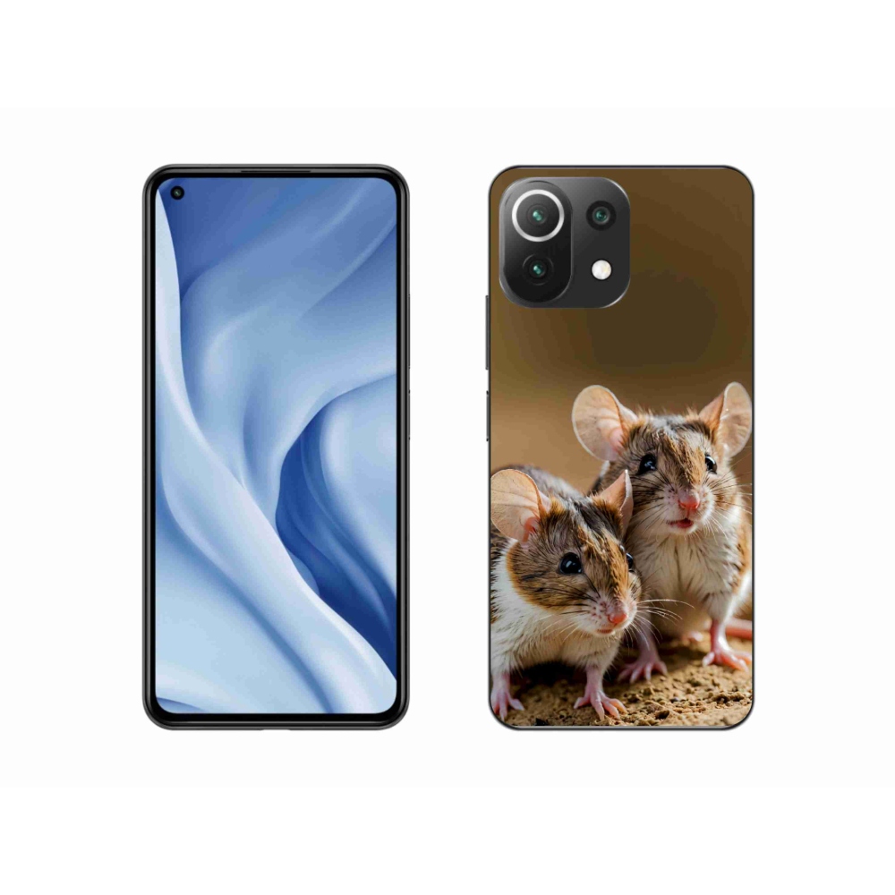 Gélový kryt mmCase na Xiaomi 11 Lite 5G NIE - myšou duo